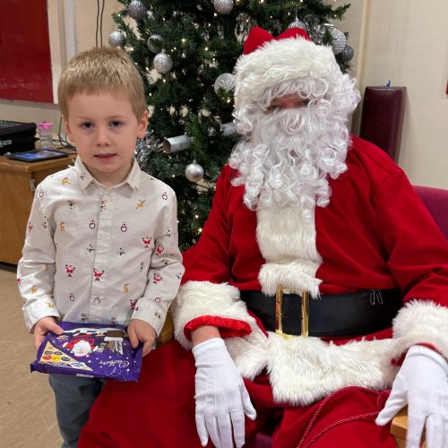 Santa Visits Ballyoran