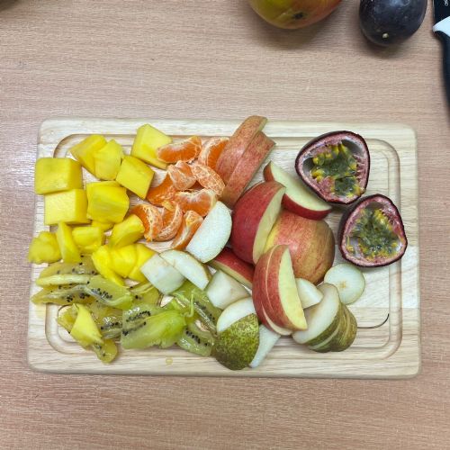 Adjective fruit tasting