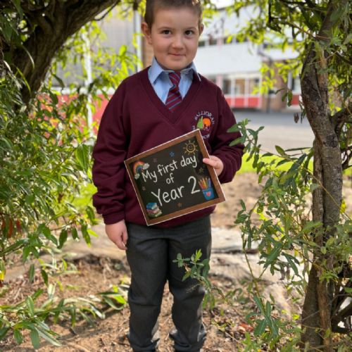 Our First Day in Year 2!